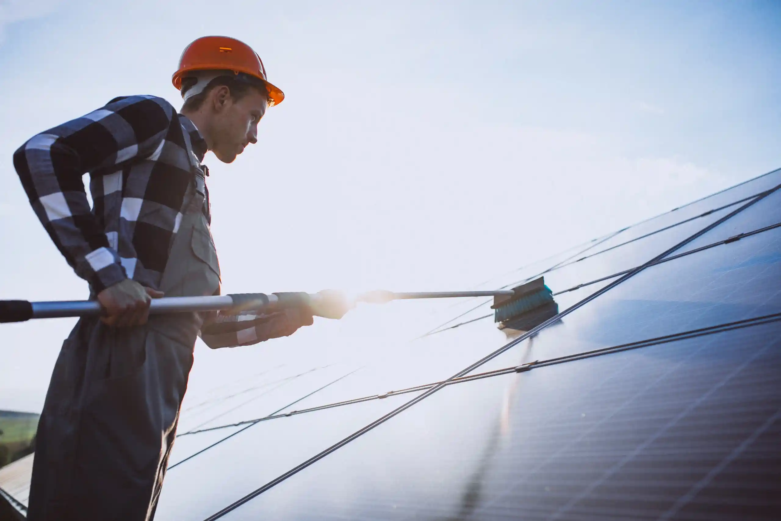 Solar Panel Cleaning Service